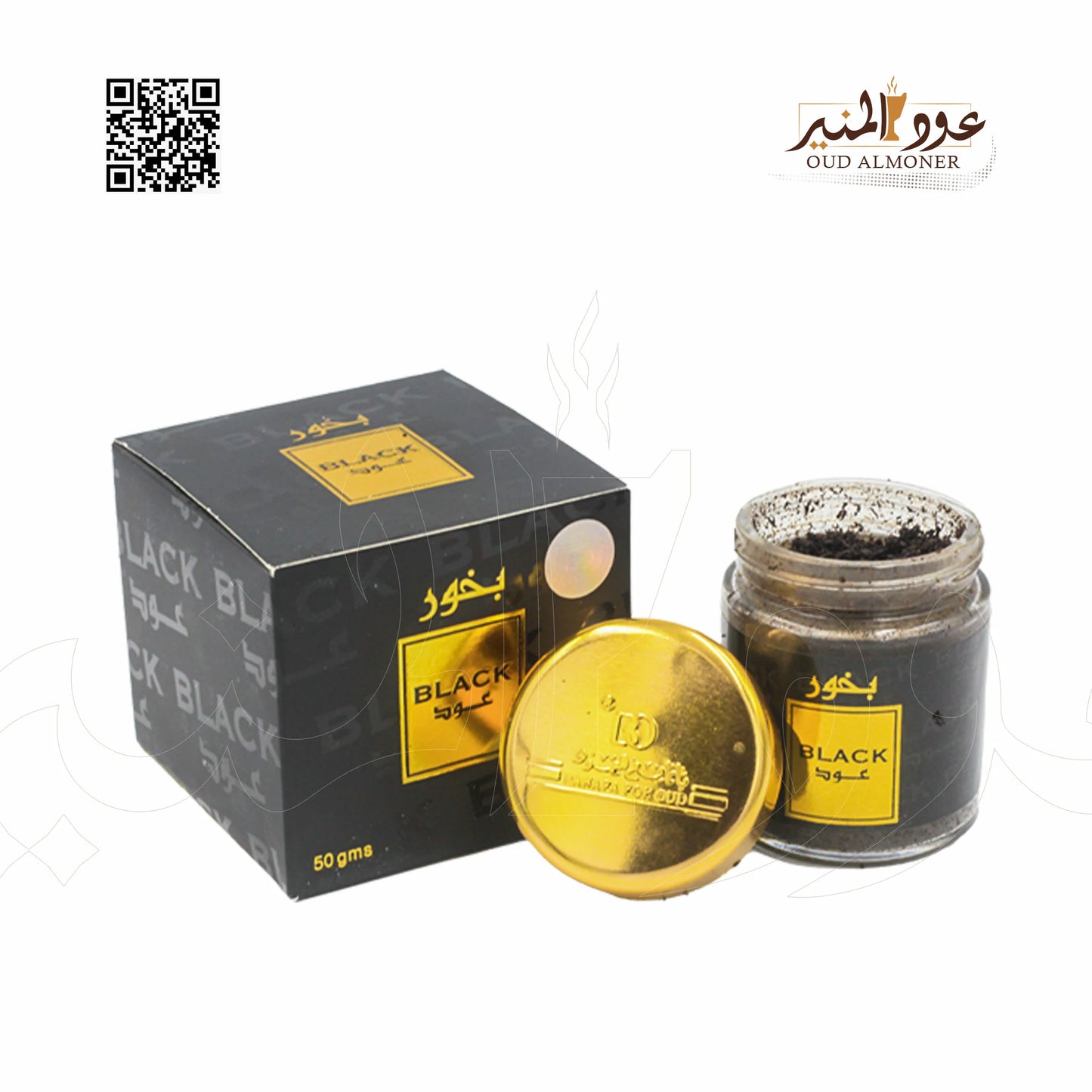 Bakhoor Black Oud 50g | بخور بلاك عود 50 جرام